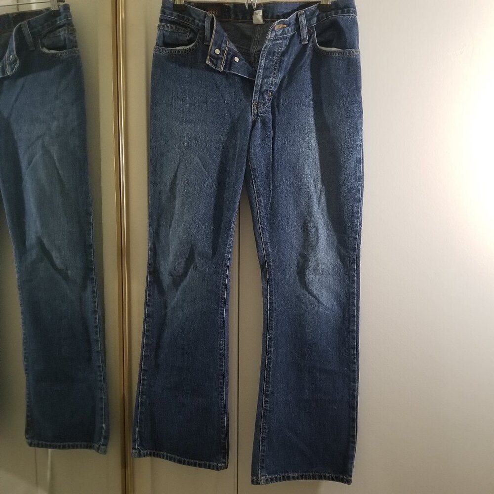 Abercrombie & Fitch boot-cut jeans, size 4 regular
